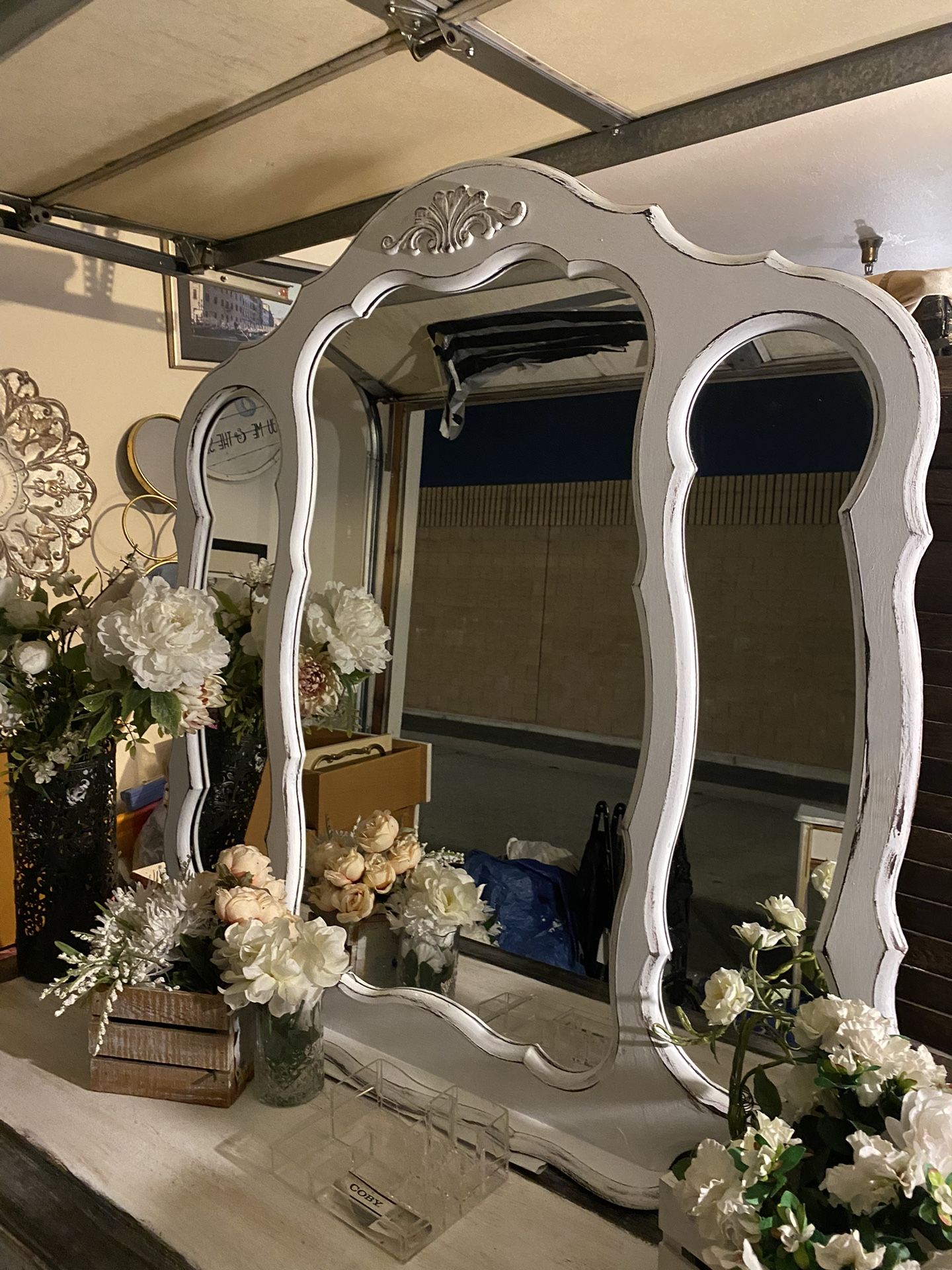 Stunning Walnut , Wood Vanity Set 70” Long 18”