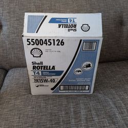New Shell Rotella T4 15W-40 Diesel Oil – Full Case (6 Gallons)