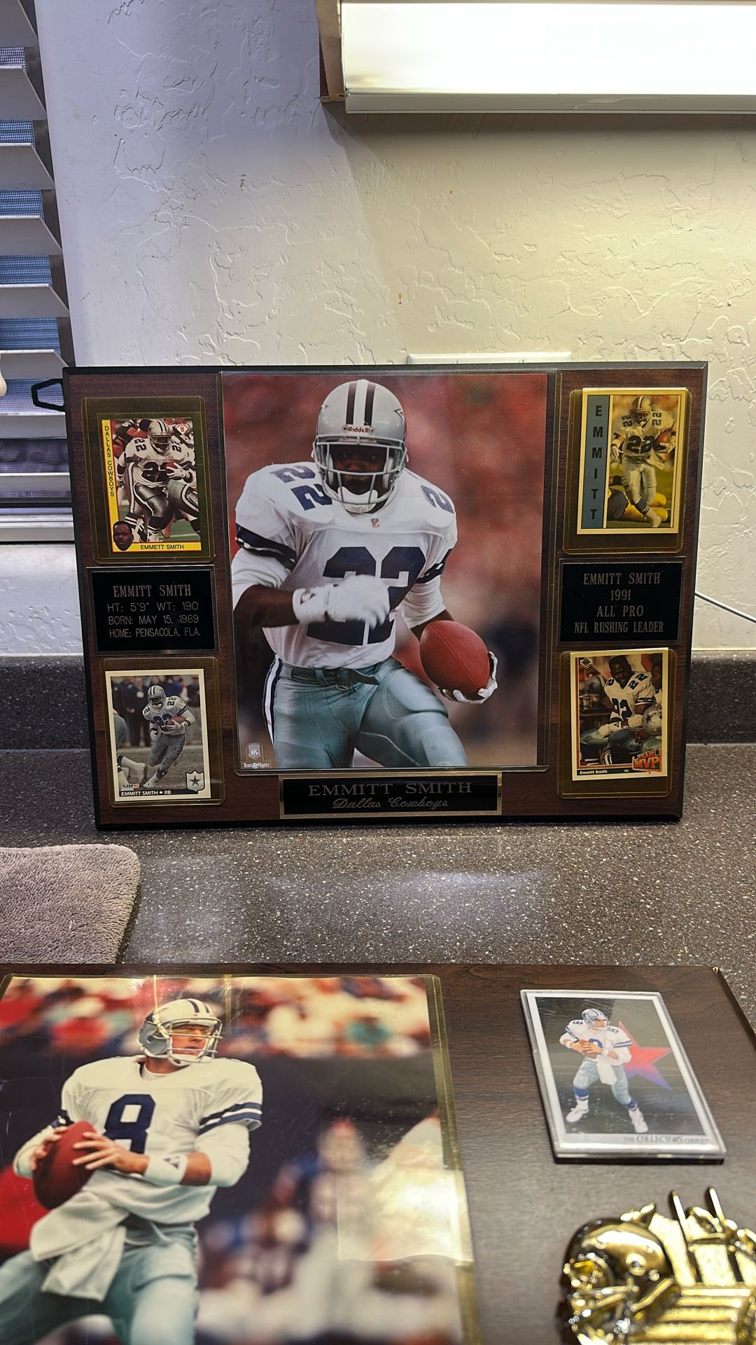 Emmett Smith, Dallas Cowboys Plaque
