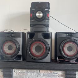 LG boom speaker System 