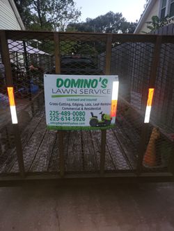 Domino's lawn service