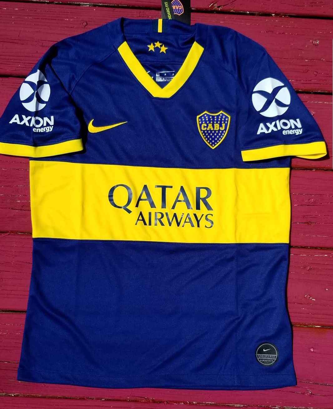 Brand new soccer Jersey sz small boca juniors Jersey