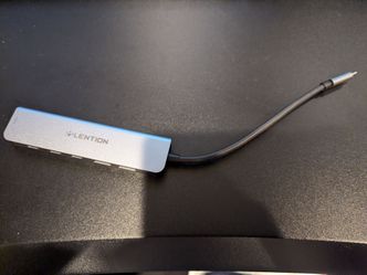 Lention 6 in 1 USB C Hub 10Gbps, 2xUSB-C, USB 3.2 Gen 2, 4k @ 60Hz, 100W PD