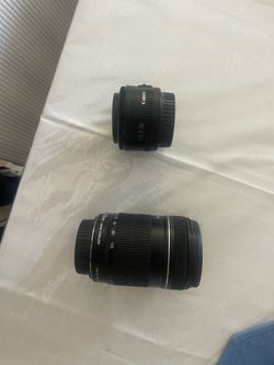 Canon EF-S18 135mm f/3.5-5.6IS & Canon EF 50mm