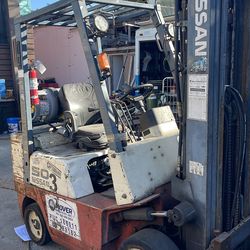 nissan 50  forklift