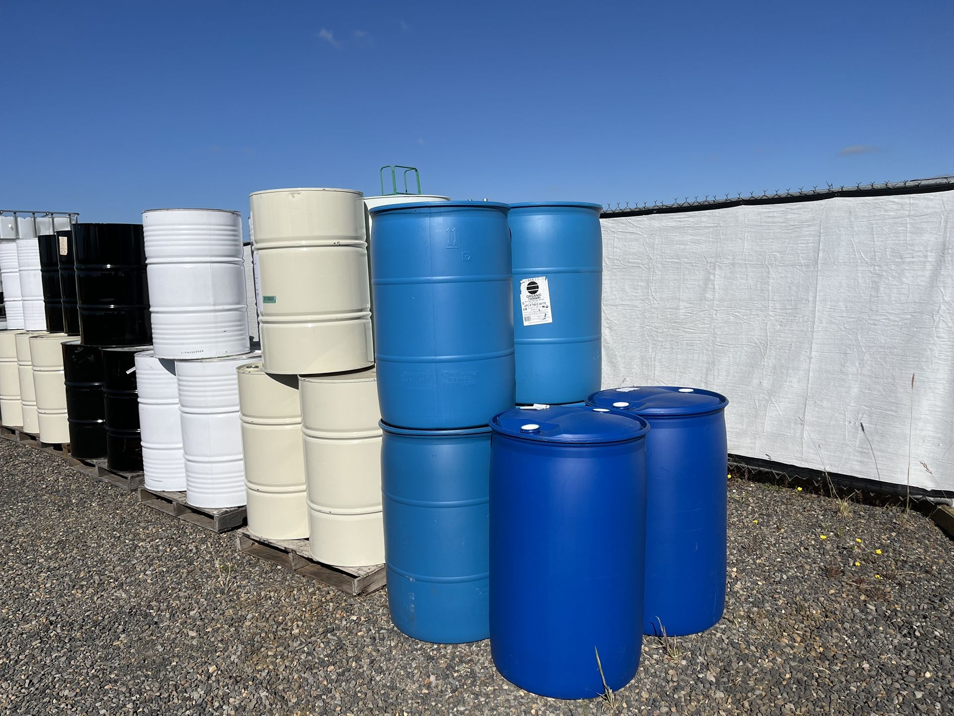 Organic Food Grade Barrels