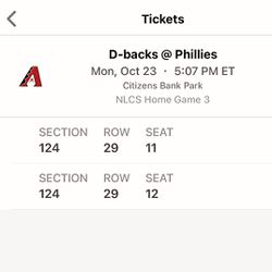 Phillies Tickets 