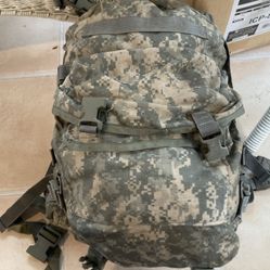 Assault Pack. Genuine Military ACU Camouflage