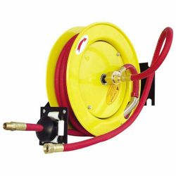 Amflo 515HR-RET Retractable Air Hose Reel with 50 ft. Rubber Air Hose