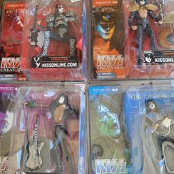 Kiss Creatures Action Figures 