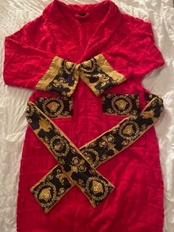 Versace bathrobe