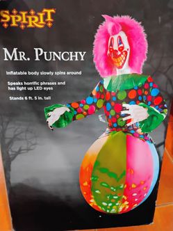 Mr. Punchy animatronic