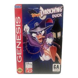 Darkwing Duck Video Game Cover Metal Tin Sign 8"x12"
