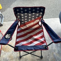 American Flag Camping  Chairs 