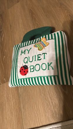 My Quiet Book, Activities Toy $5