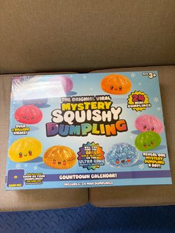 Mystery Squishy Dumpling Countdown Calendar
