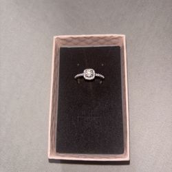 Moissanite Diamond Ring 0.5 ct 