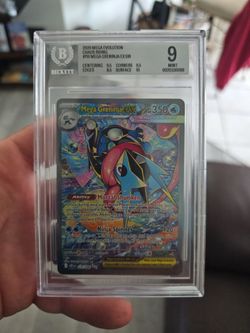 Greninja #116 beckett 9 clean card pokemon