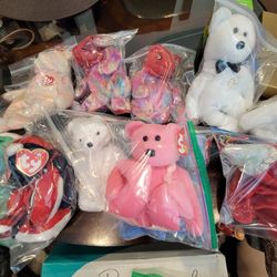 Beanie Babies $5 Each Or Can Buy Sets