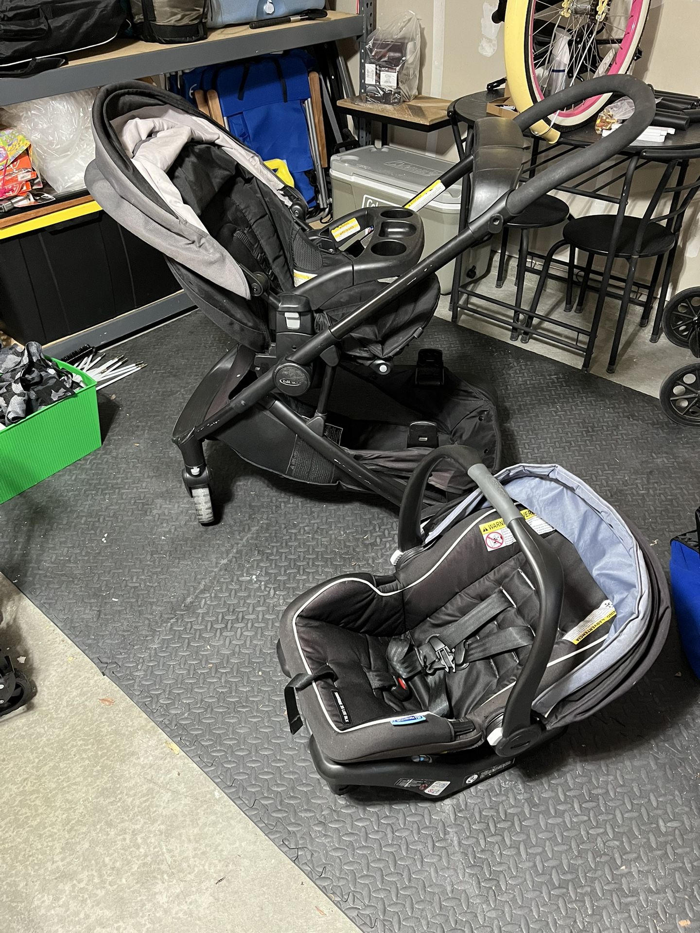 Stroller and car seat combo