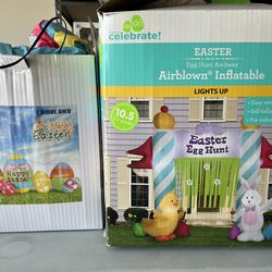 Easter yard outdoor inflatables blowup