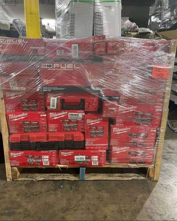 Liquidation Wide variety of power tools and hand tools, new 