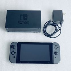 Nintendo Switch V1 32GB System With Grey Joycons
