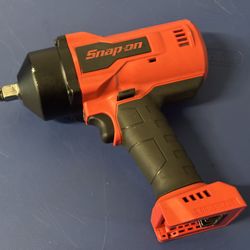 Snap-on Tools 18 V 1/2" Drive MonsterLithium Cordless Impact Wrench (Tool Only) (Red) New