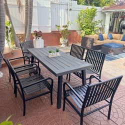 Beautiful Dinning  Patio Set 7 Pieces Set 🌴🌴