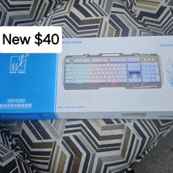 New Keyboard Lights Up