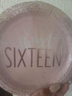 Sweet 16 Cake Plates