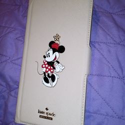 Disney Minnie Mouse/Kate Spade Cell Phone Case/ Wallet