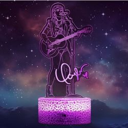 Girls Taile Swei Fute Light Light 3D Color Changing 