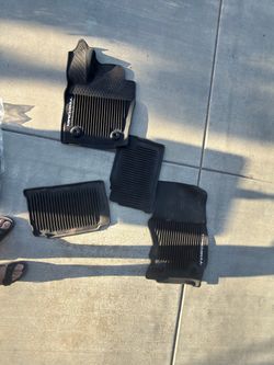 OEM Toyota Tacoma All-Weather Floor Mats – 4th Gen – Complete Set