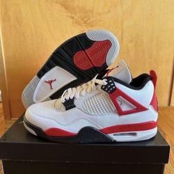Air Jordan 4 Retro Red Cement DH6927-161 Size 11 Brand New