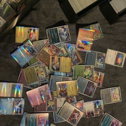 pokemon cards and stuff