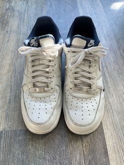 Nike Air Force 1’s, White & Blue