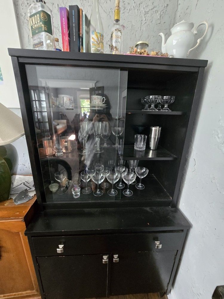 Dark China Cabinet