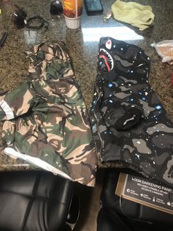 Bape jackets for dogs
