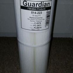 New Guardian spa filter 514-223