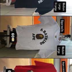 bape shirts got more 