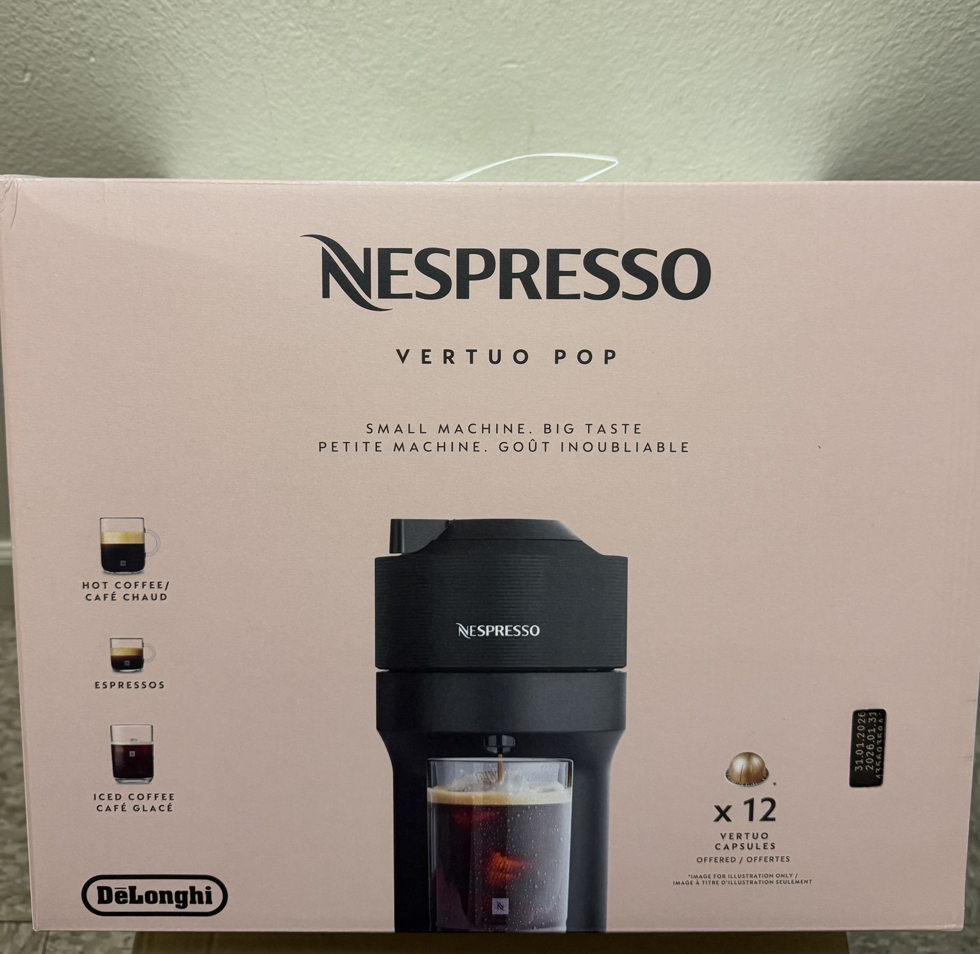 Nespresso Vertuo Pop NEW