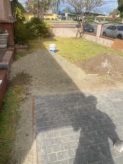 FREE gravel and dirt– Pickup Only