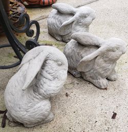 Bunny  Landscape Statues
