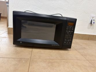 GE sensor microwave oven  black