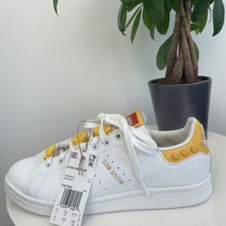 Adidas Originals LEGO x Stan Smith W White Yellow GX7203 | Women 9