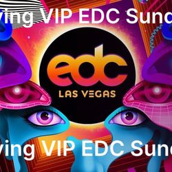 BUYING EDC SUNDAY VIP BANDS