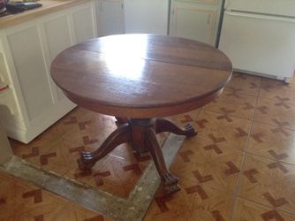 Antique oak table