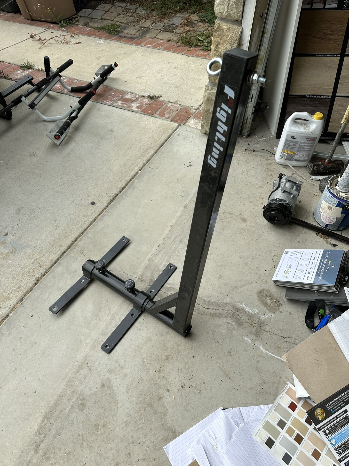 Punching Bag Rack