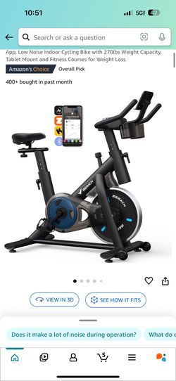 New Exercise Bike 